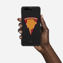 PIZZA PIECE Huawei P10 case - thin fit matte black (D149)