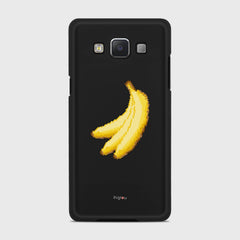 RETRO BANANAS Samsung Galaxy A5 (2015) case - thin fit matte black (D151)