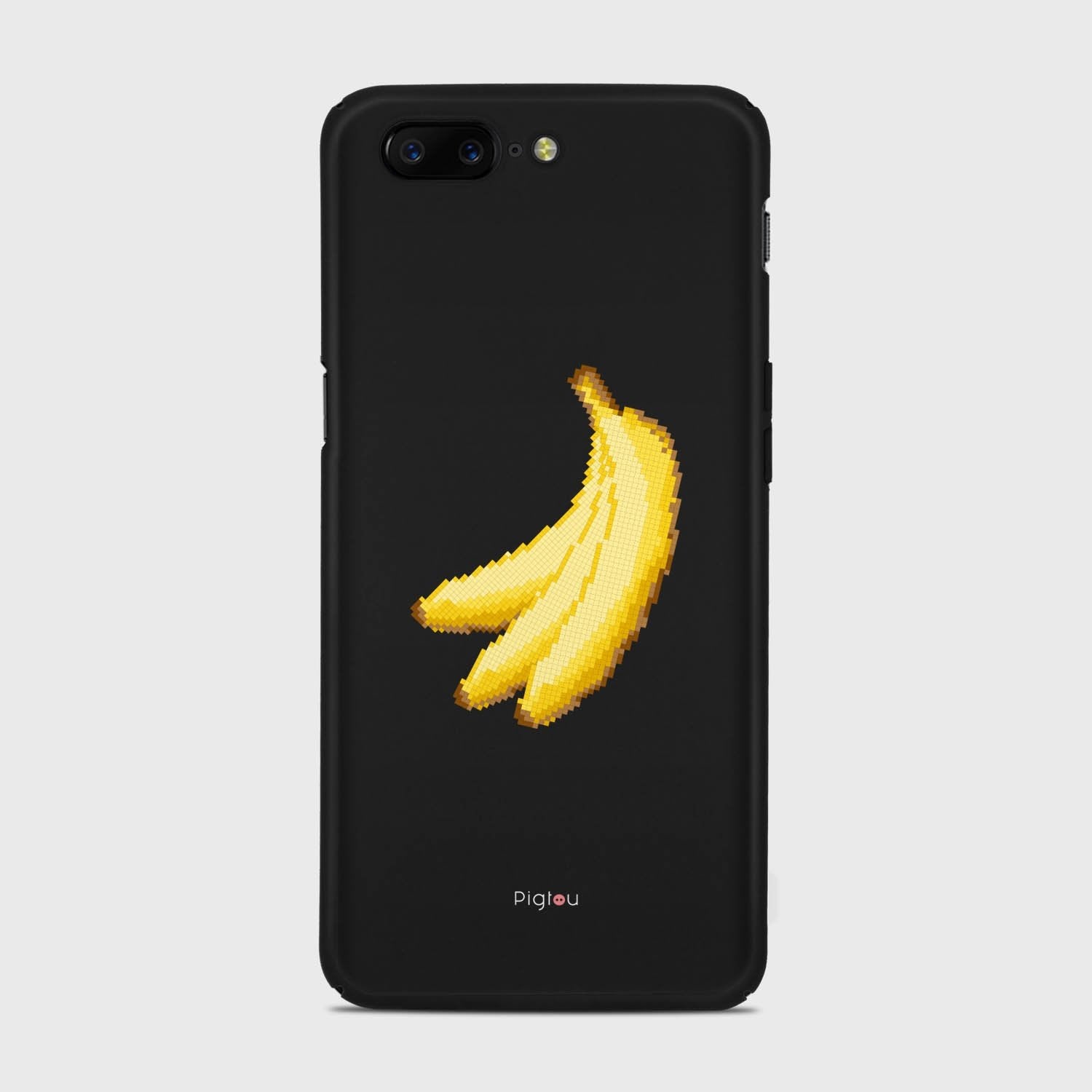 RETRO BANANAS Samsung Galaxy A3 (2015) case - thin fit matte black (D151)