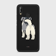8 BIT DOG Huawei P20 Lite case - thin fit matte black (D153)