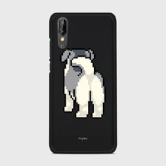 8 BIT DOG Huawei P20 case - thin fit matte black (D153)