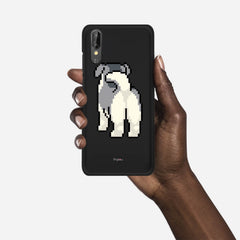 8 BIT DOG Huawei P20 case - thin fit matte black (D153)