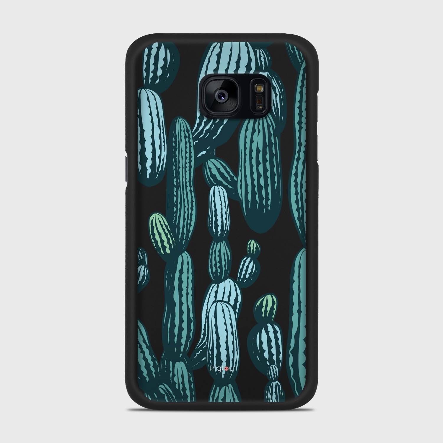 CACTUS Samsung Galaxy S7 case - thin fit matte black (D154)