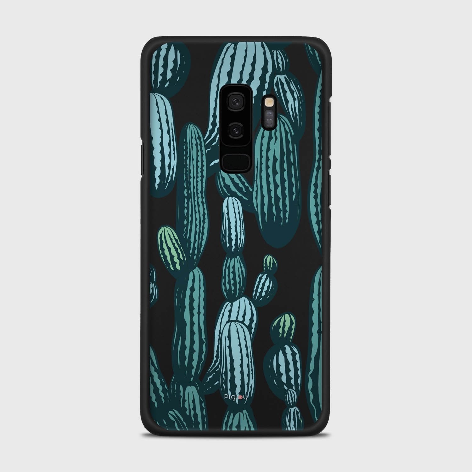 CACTUS Samsung Galaxy S9 Plus case - thin fit matte black (D154)