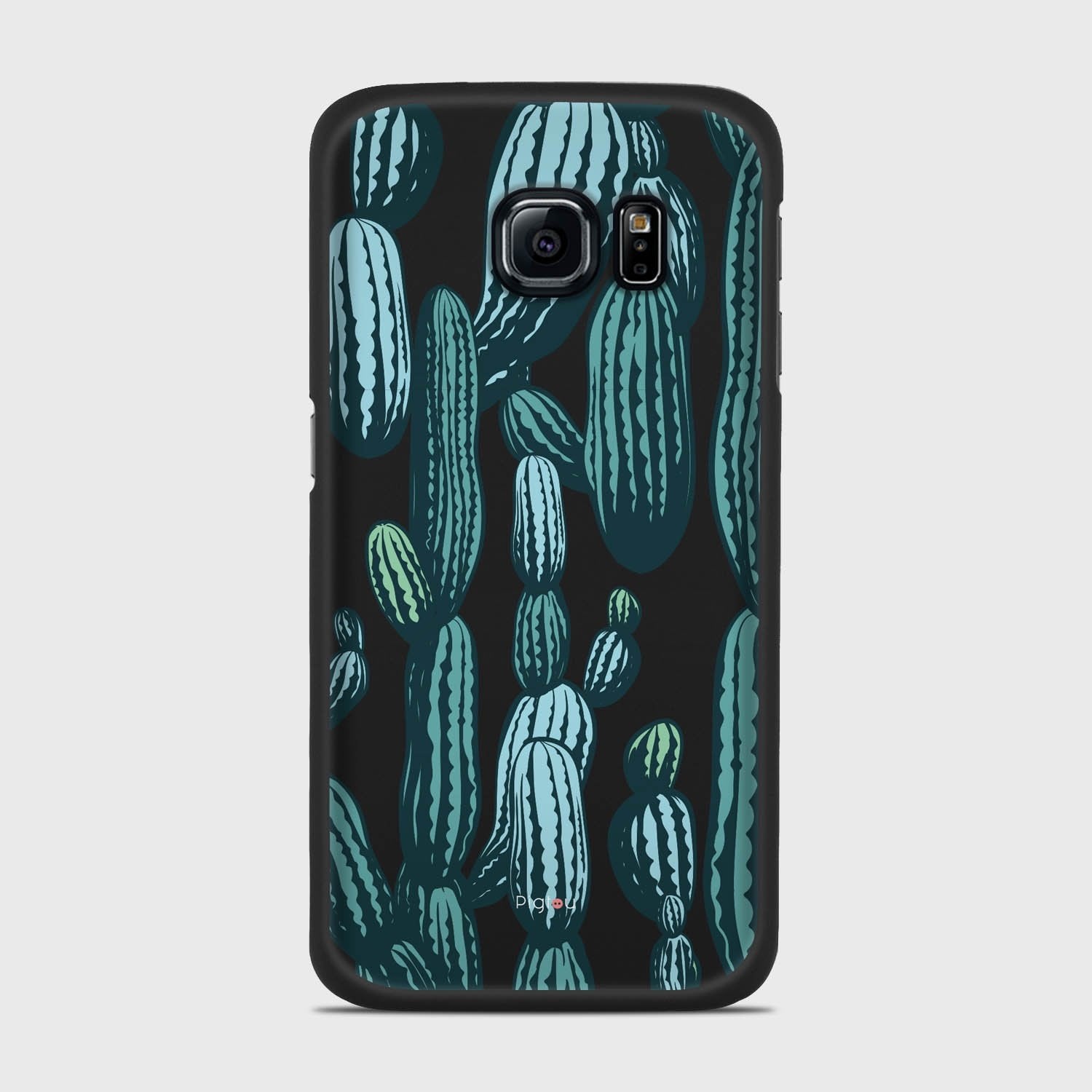 CACTUS Samsung Galaxy S6 Edge case - thin fit matte black (D154)