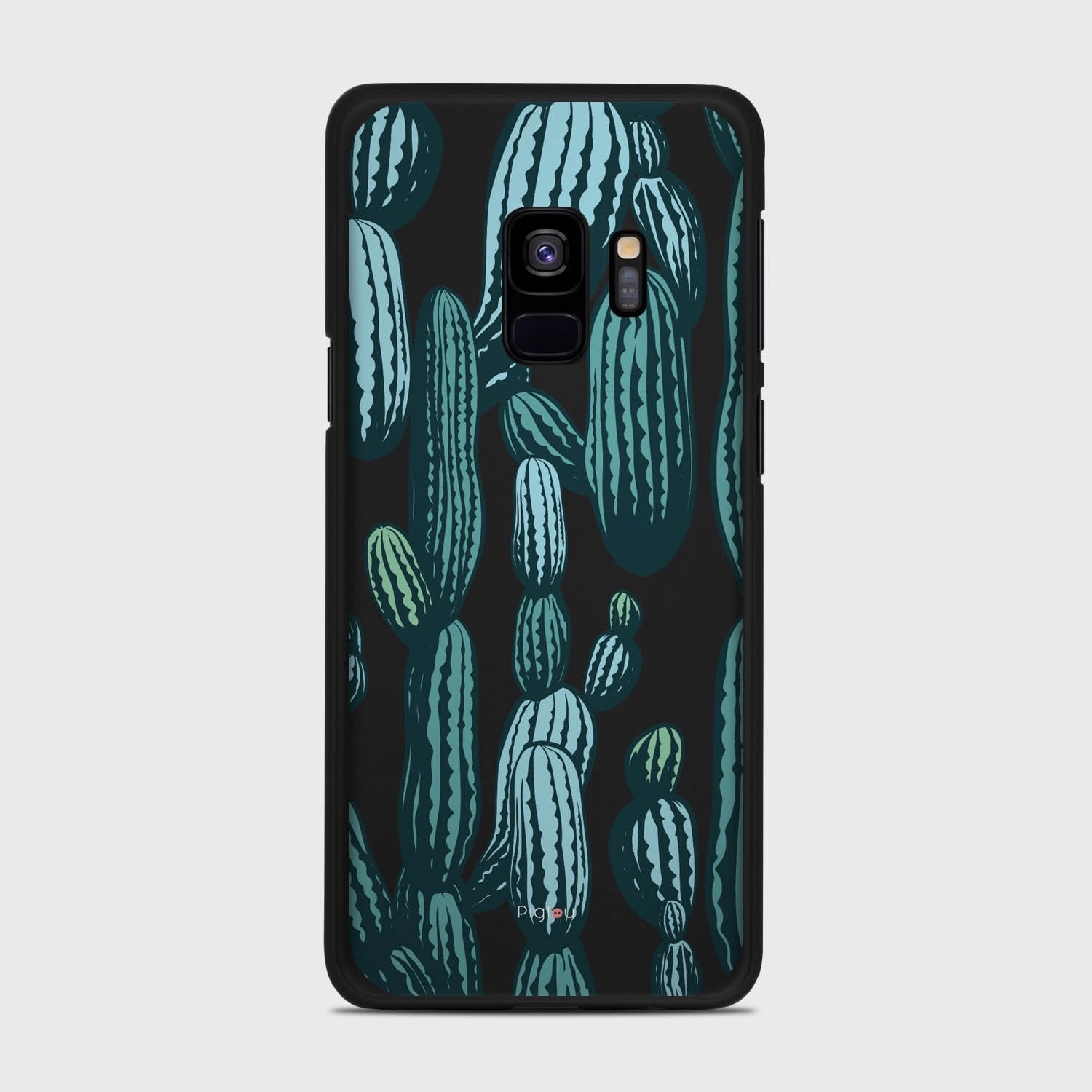CACTUS Samsung Galaxy S9 case - thin fit matte black (D154)