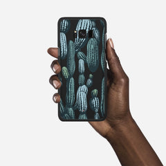CACTUS Samsung Galaxy S8 Plus case - thin fit matte black (D154)