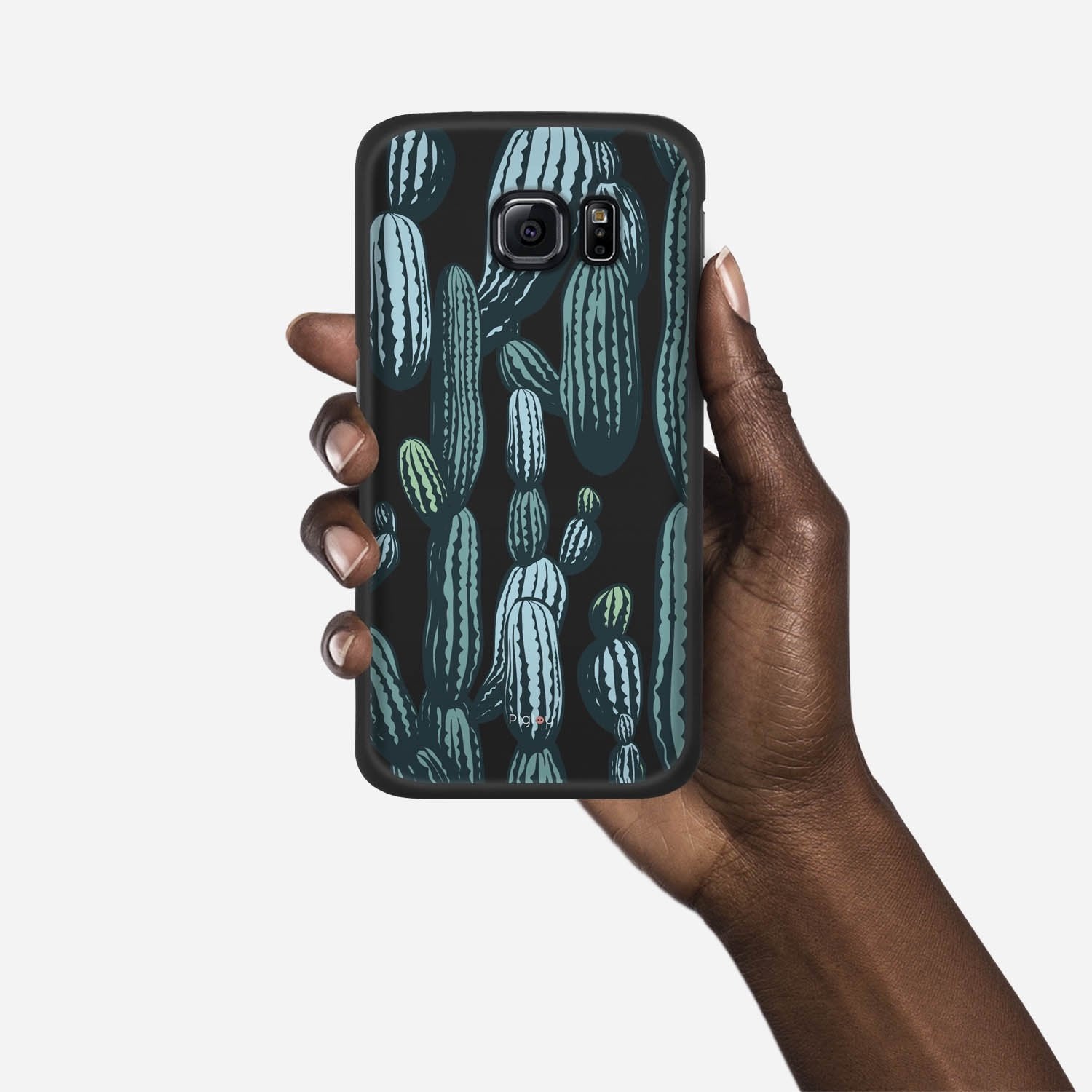 CACTUS Samsung Galaxy S6 Edge case - thin fit matte black (D154)
