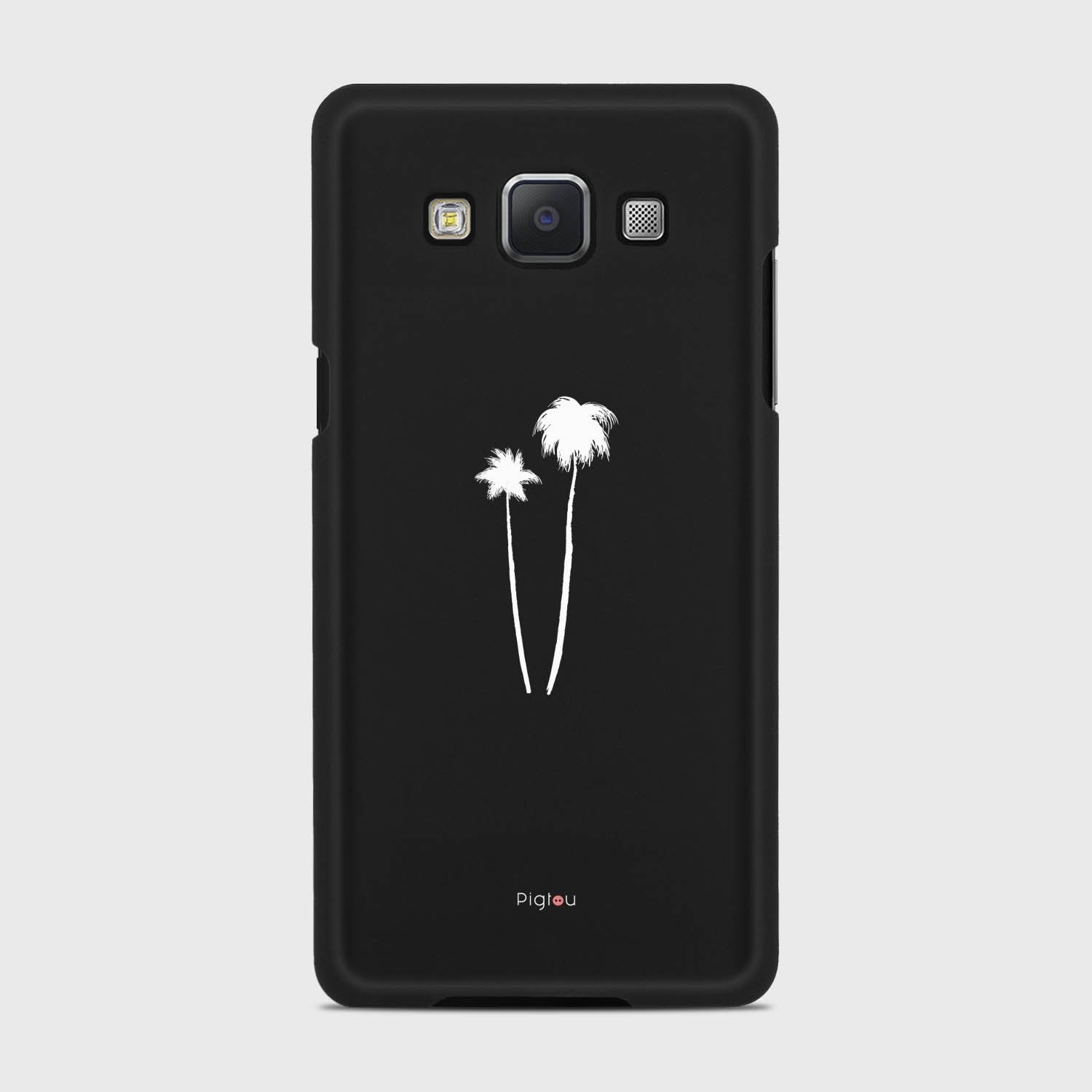 SILHOUETTE PALM Samsung Galaxy A5 (2015) case - thin fit matte black (D155)