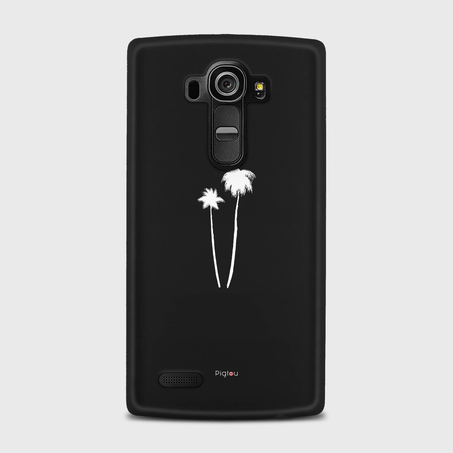 SILHOUETTE PALM LG G4 case - thin fit matte black (D155)