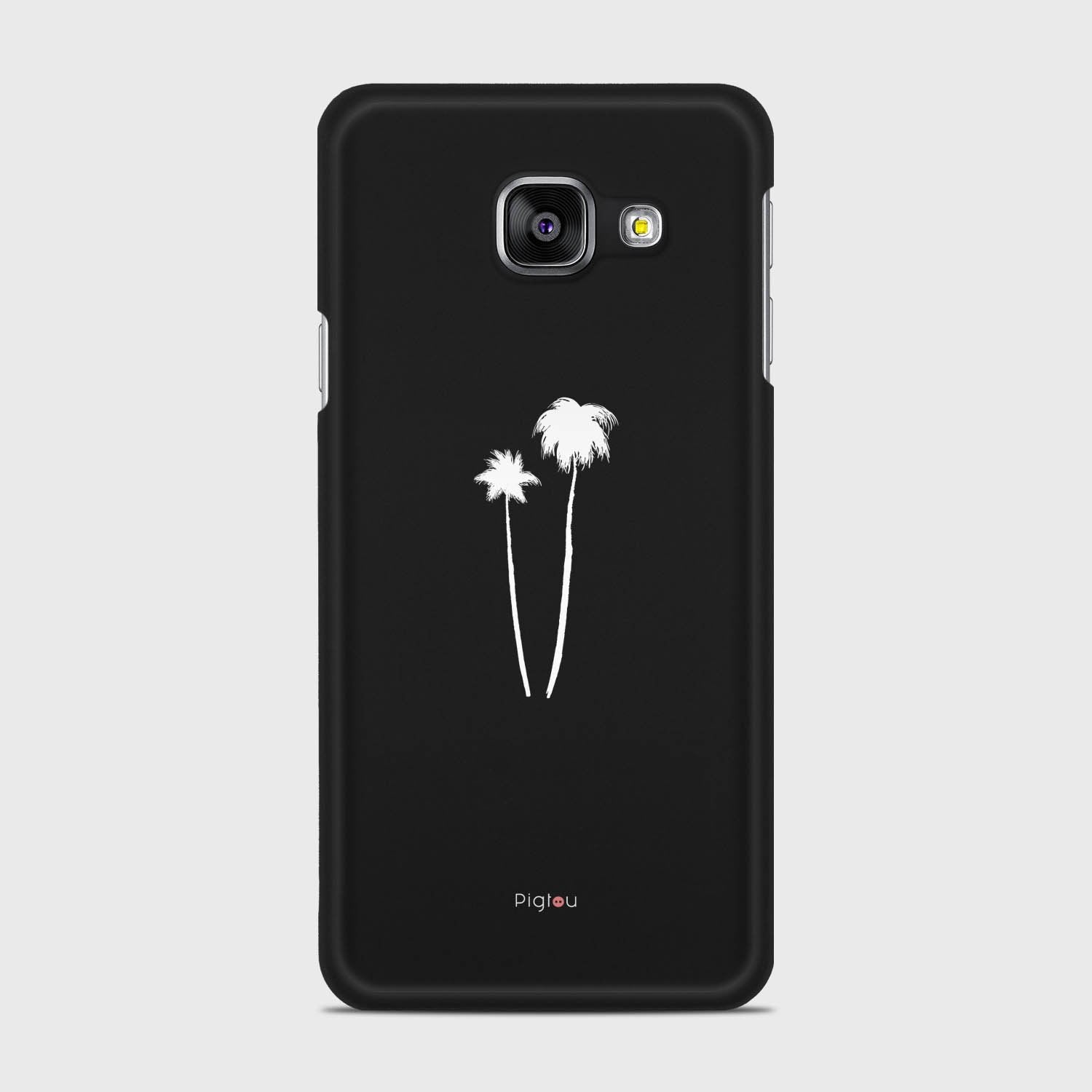 SILHOUETTE PALM Samsung Galaxy A3 (2016) case - thin fit matte black (D155)