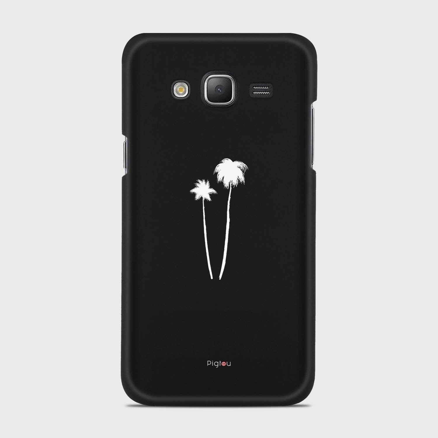 SILHOUETTE PALM Samsung Galaxy J5 (2015) case - thin fit matte black (D155)