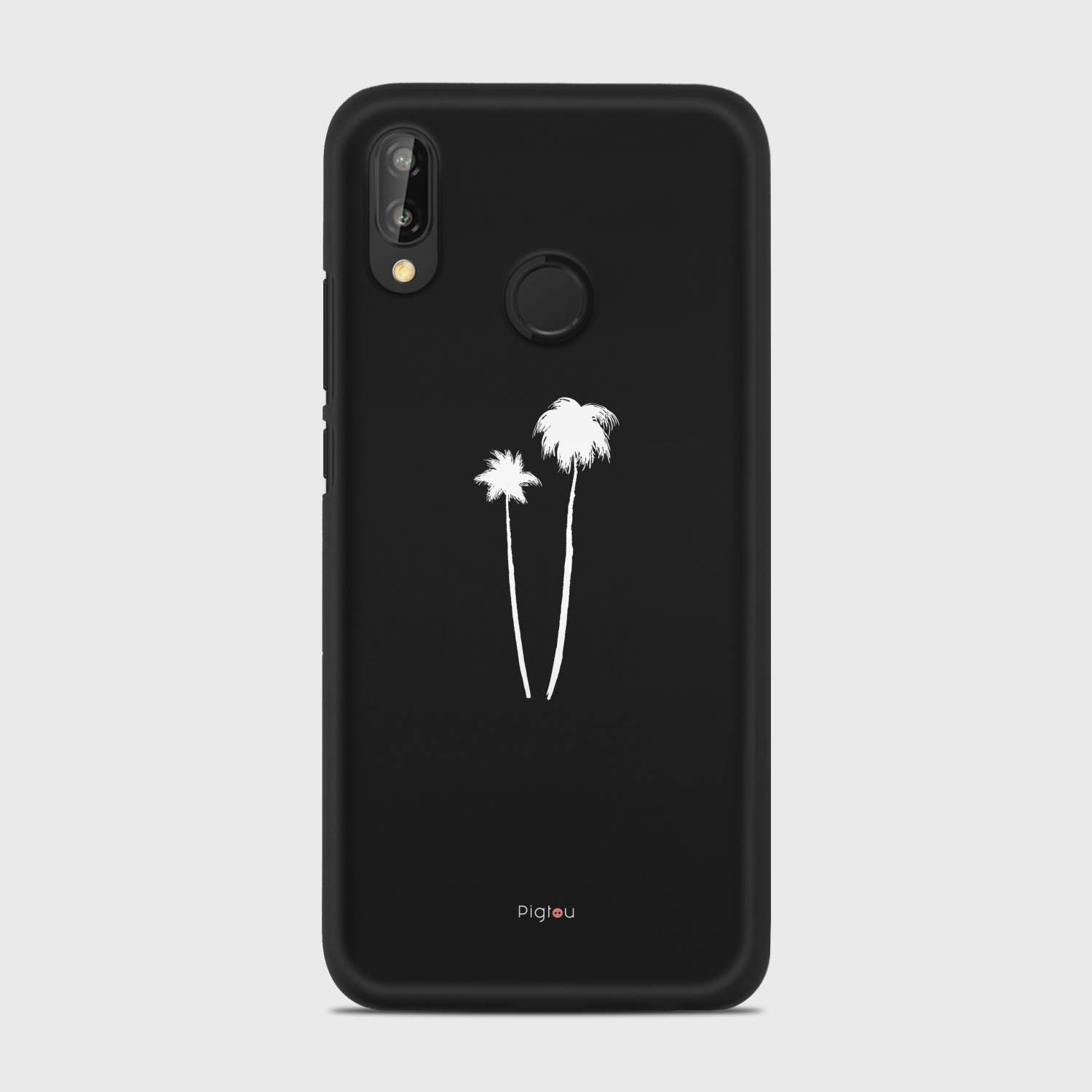 SILHOUETTE PALM Huawei P20 Lite case - thin fit matte black (D155)