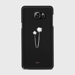 SILHOUETTE PALM Samsung Galaxy Note 5 case - thin fit matte black (D155)