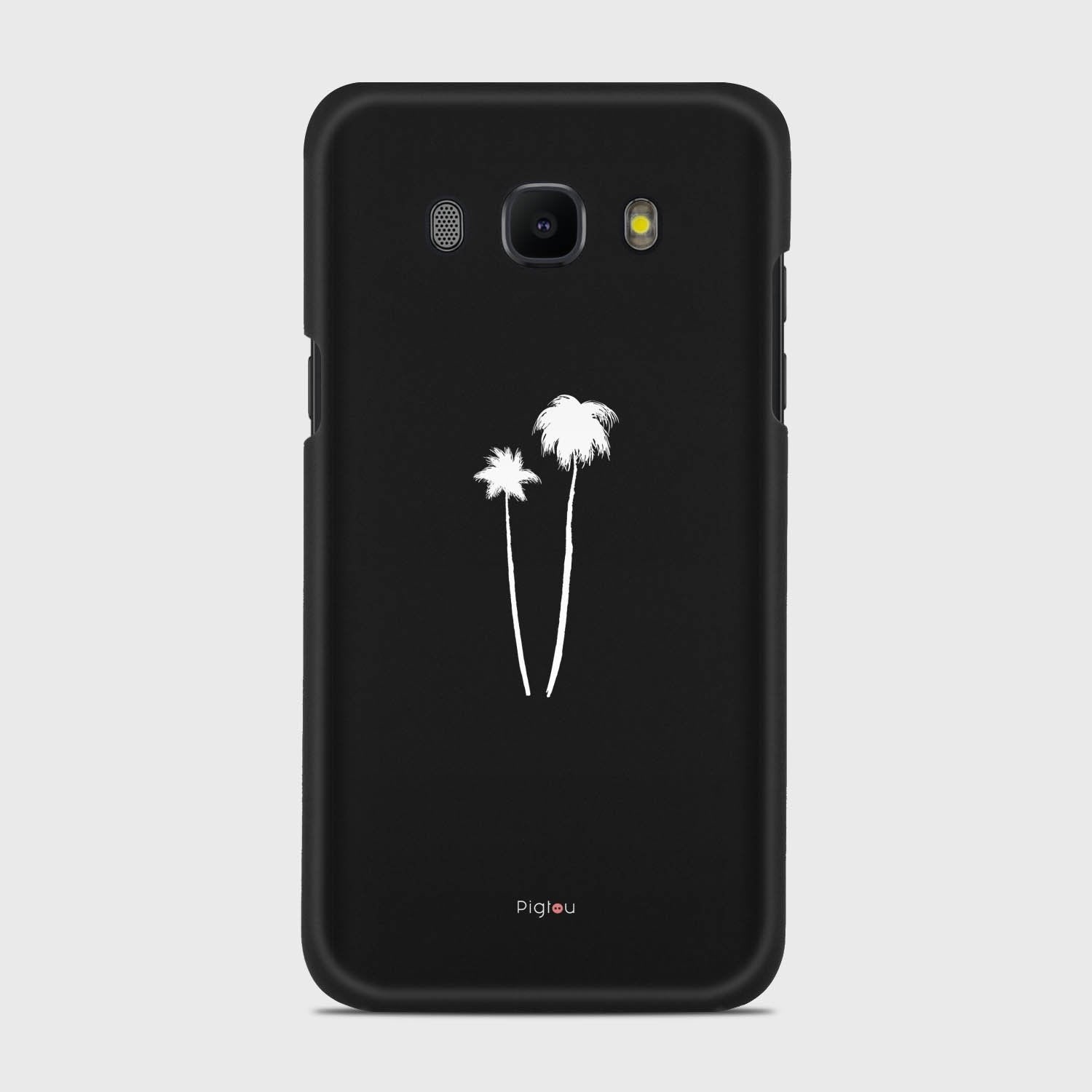 SILHOUETTE PALM Samsung Galaxy J5 (2016) case - thin fit matte black (D155)