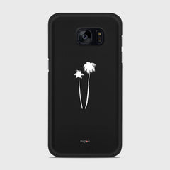 SILHOUETTE PALM Samsung Galaxy S7 case - thin fit matte black (D155)