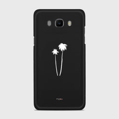 SILHOUETTE PALM Samsung Galaxy J7 (2016) case - thin fit matte black (D155)