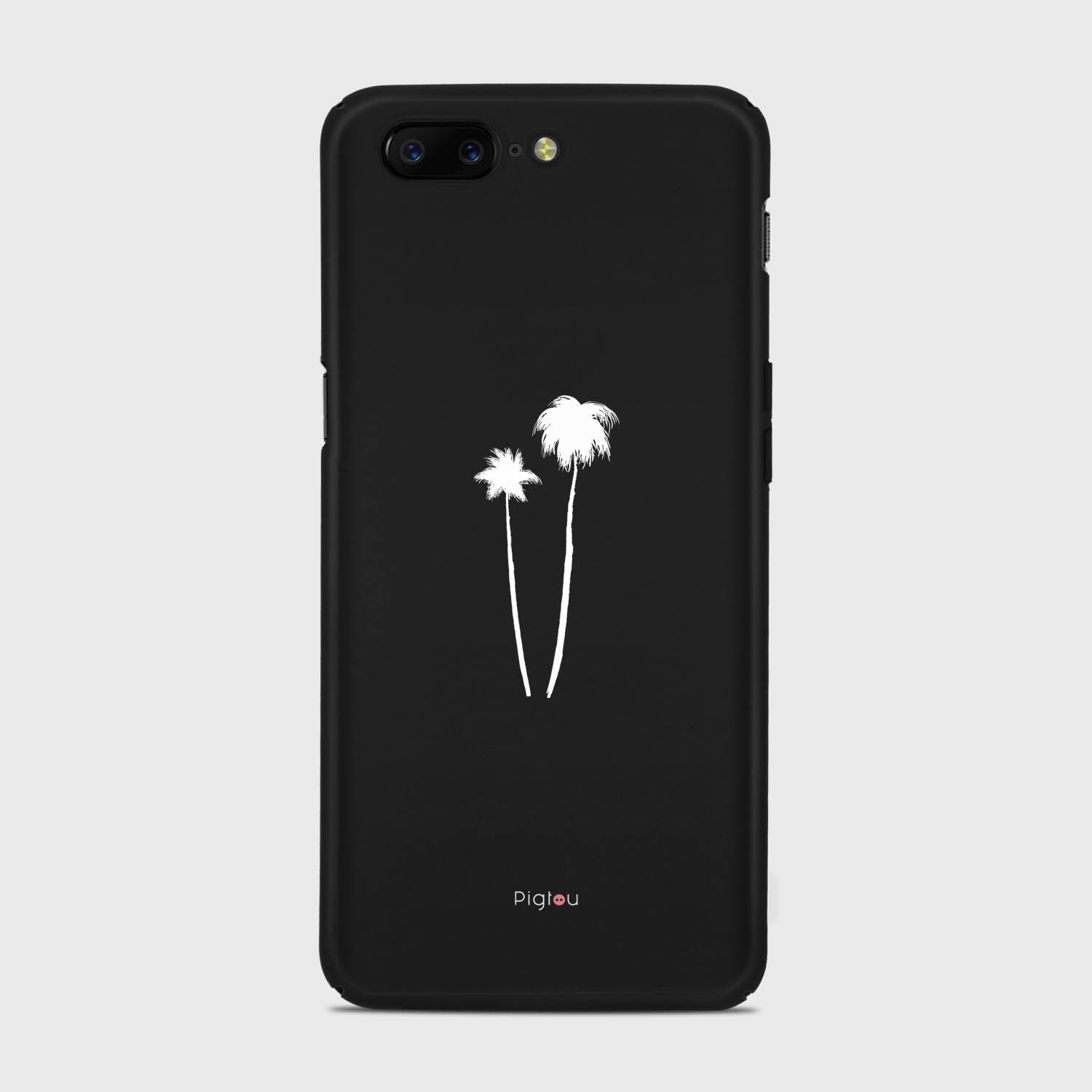 SILHOUETTE PALM Samsung Galaxy A3 (2015) case - thin fit matte black (D155)