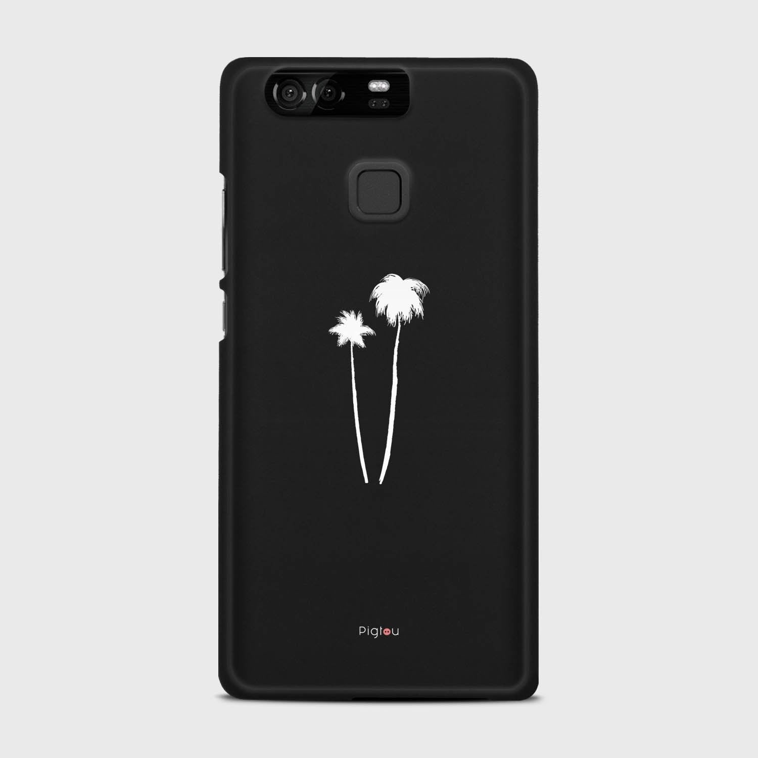 SILHOUETTE PALM Huawei P9 case - thin fit matte black (D155)