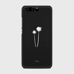 SILHOUETTE PALM Huawei P10 case - thin fit matte black (D155)
