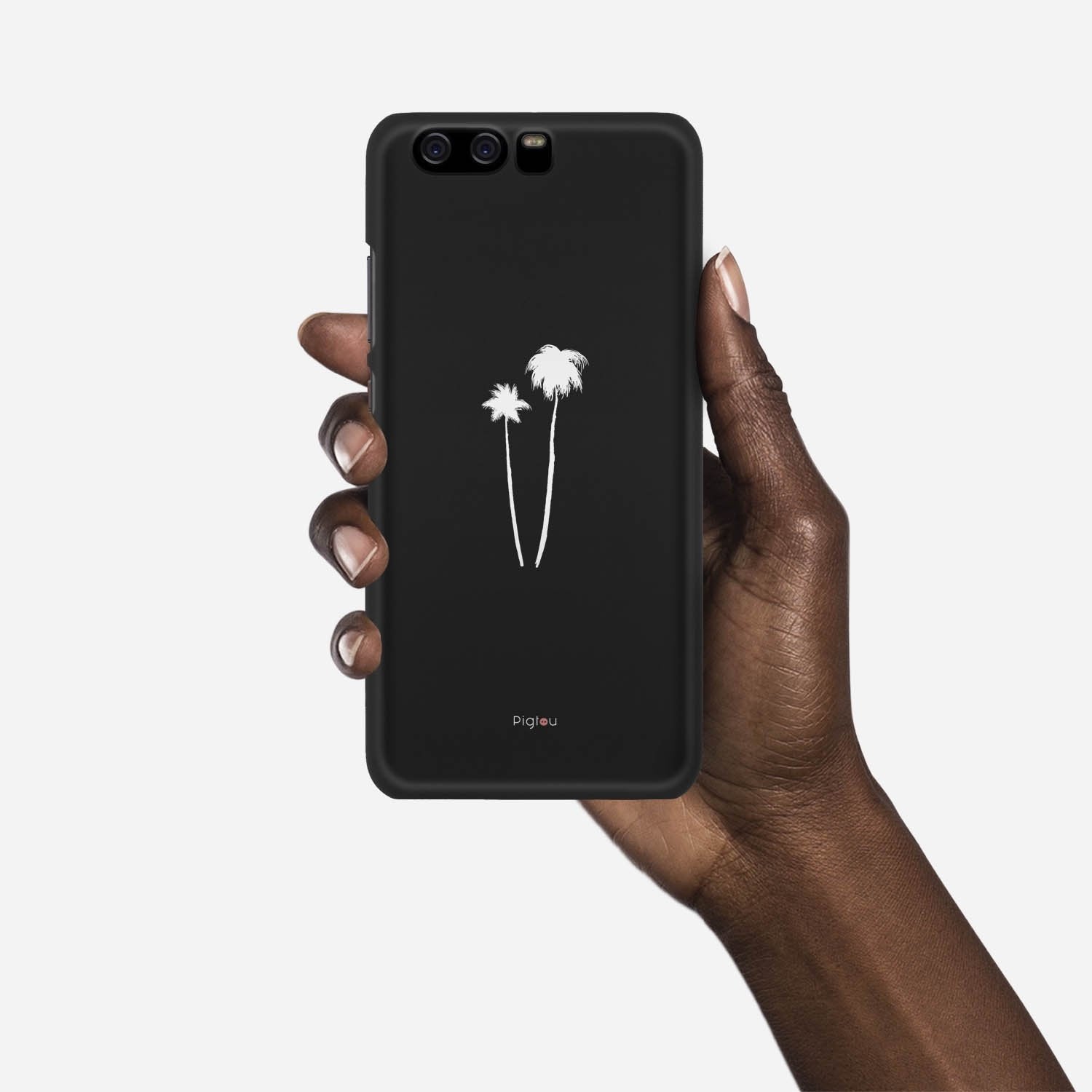 SILHOUETTE PALM Huawei P10 case - thin fit matte black (D155)