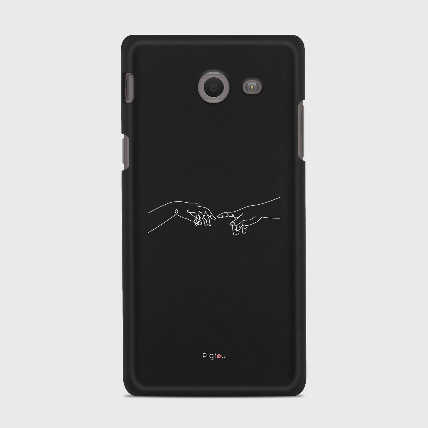 SILHOUETTE CREATION OF LIFE Samsung Galaxy J5 (2017) Verizon case - thin fit matte black (D157)