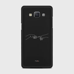 SILHOUETTE CREATION OF LIFE Samsung Galaxy A5 (2015) case - thin fit matte black (D157)