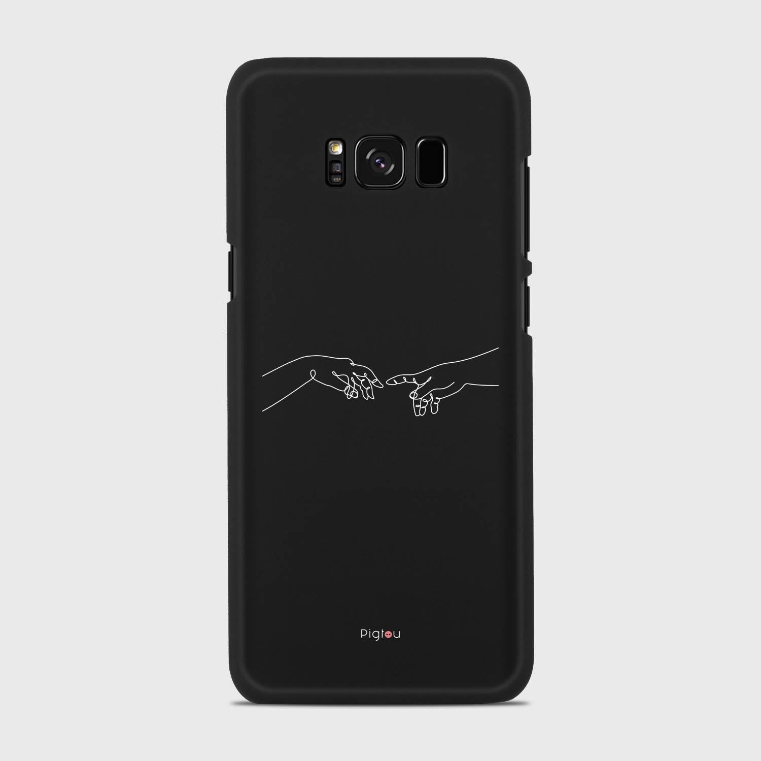 SILHOUETTE CREATION OF LIFE Samsung Galaxy S8 case - thin fit matte black (D157)