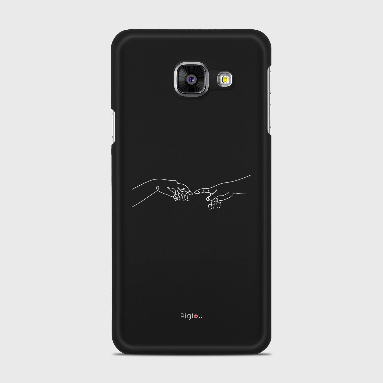 SILHOUETTE CREATION OF LIFE Samsung Galaxy A3 (2016) case - thin fit matte black (D157)