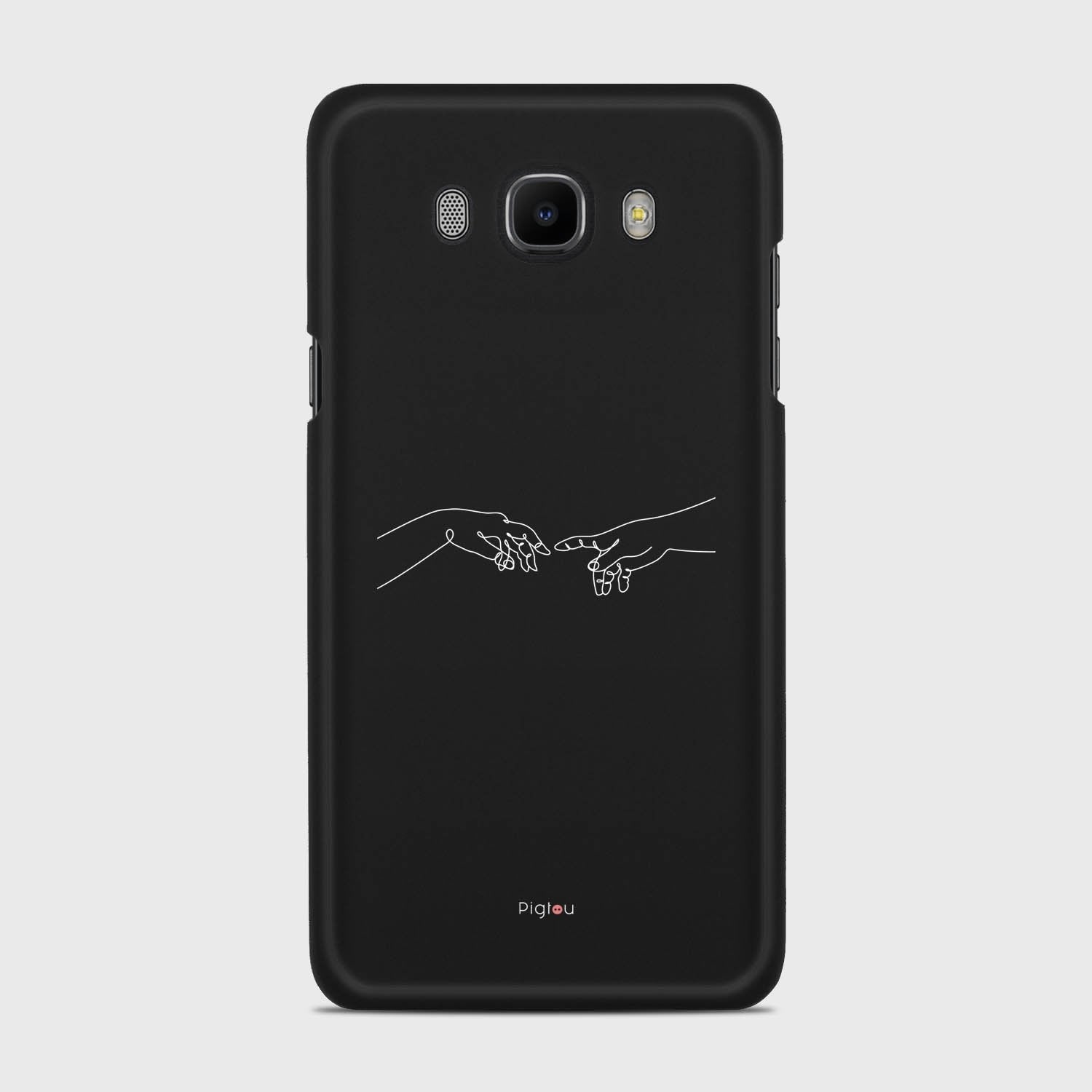 SILHOUETTE CREATION OF LIFE Samsung Galaxy J7 (2016) case - thin fit matte black (D157)