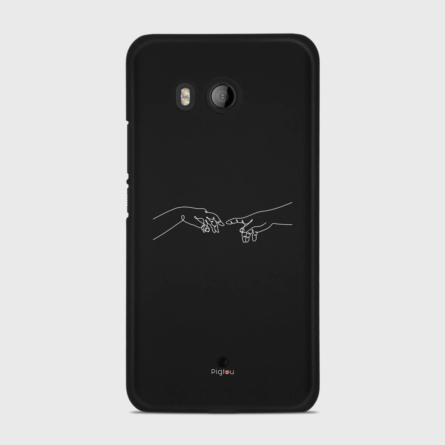SILHOUETTE CREATION OF LIFE HTC U11 case - thin fit matte black (D157)