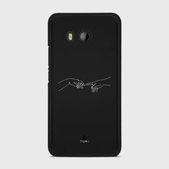 SILHOUETTE CREATION OF LIFE HTC U11 case - thin fit matte black (D157)