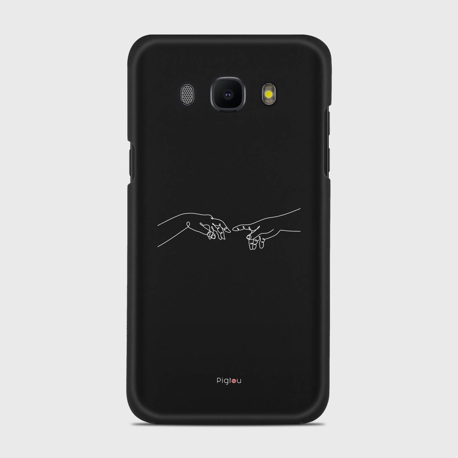 SILHOUETTE CREATION OF LIFE Samsung Galaxy J5 (2016) case - thin fit matte black (D157)