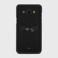 SILHOUETTE CREATION OF LIFE Samsung Galaxy J5 (2016) case - thin fit matte black (D157)