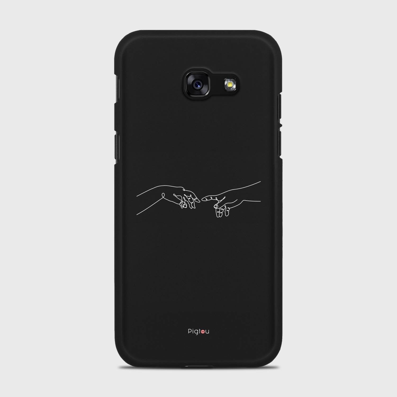 SILHOUETTE CREATION OF LIFE Samsung Galaxy A5 (2017) case - thin fit matte black (D157)