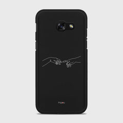 SILHOUETTE CREATION OF LIFE Samsung Galaxy A5 (2017) case - thin fit matte black (D157)