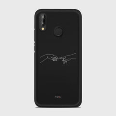 SILHOUETTE CREATION OF LIFE Huawei P20 Lite case - thin fit matte black (D157)