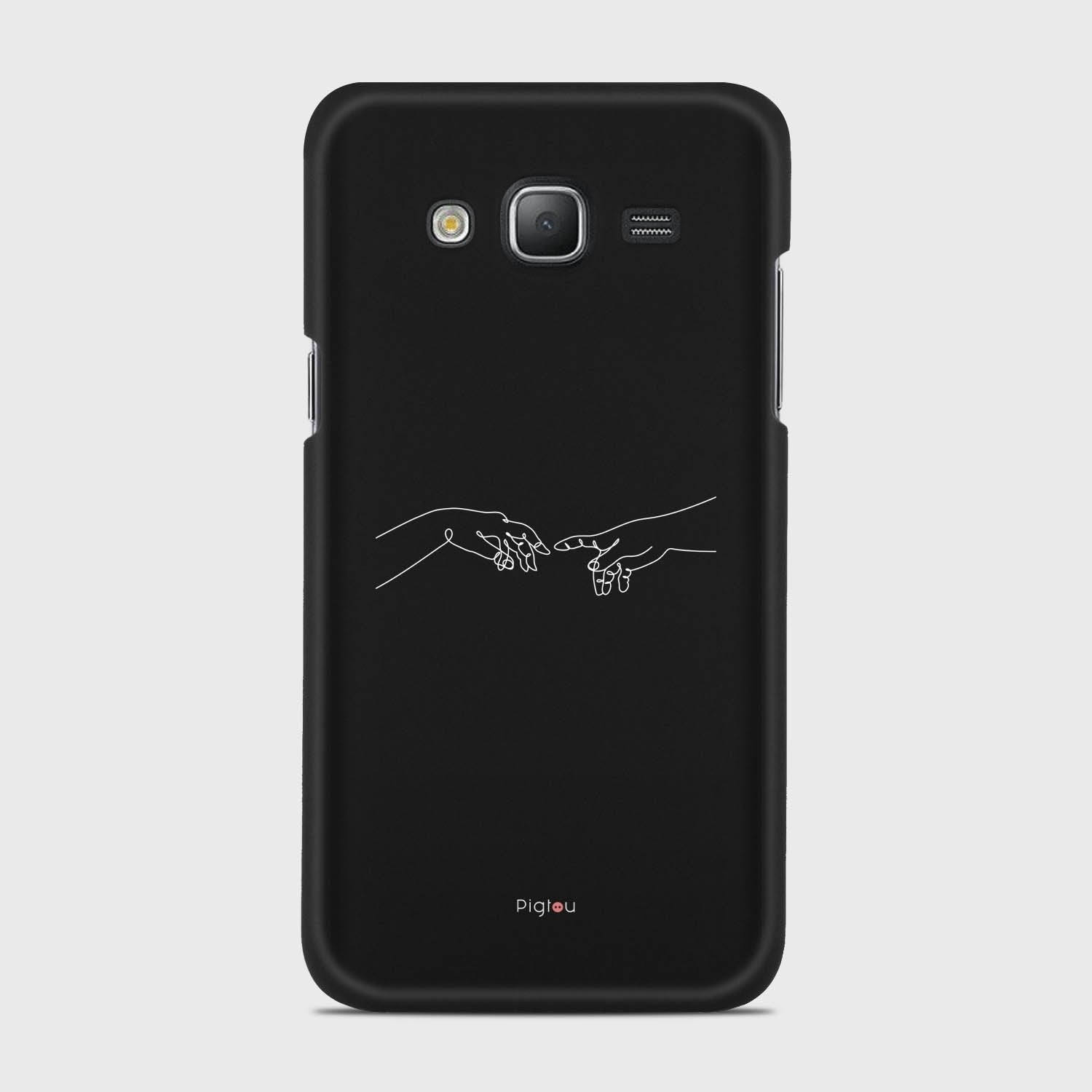 SILHOUETTE CREATION OF LIFE Samsung Galaxy J5 (2015) case - thin fit matte black (D157)