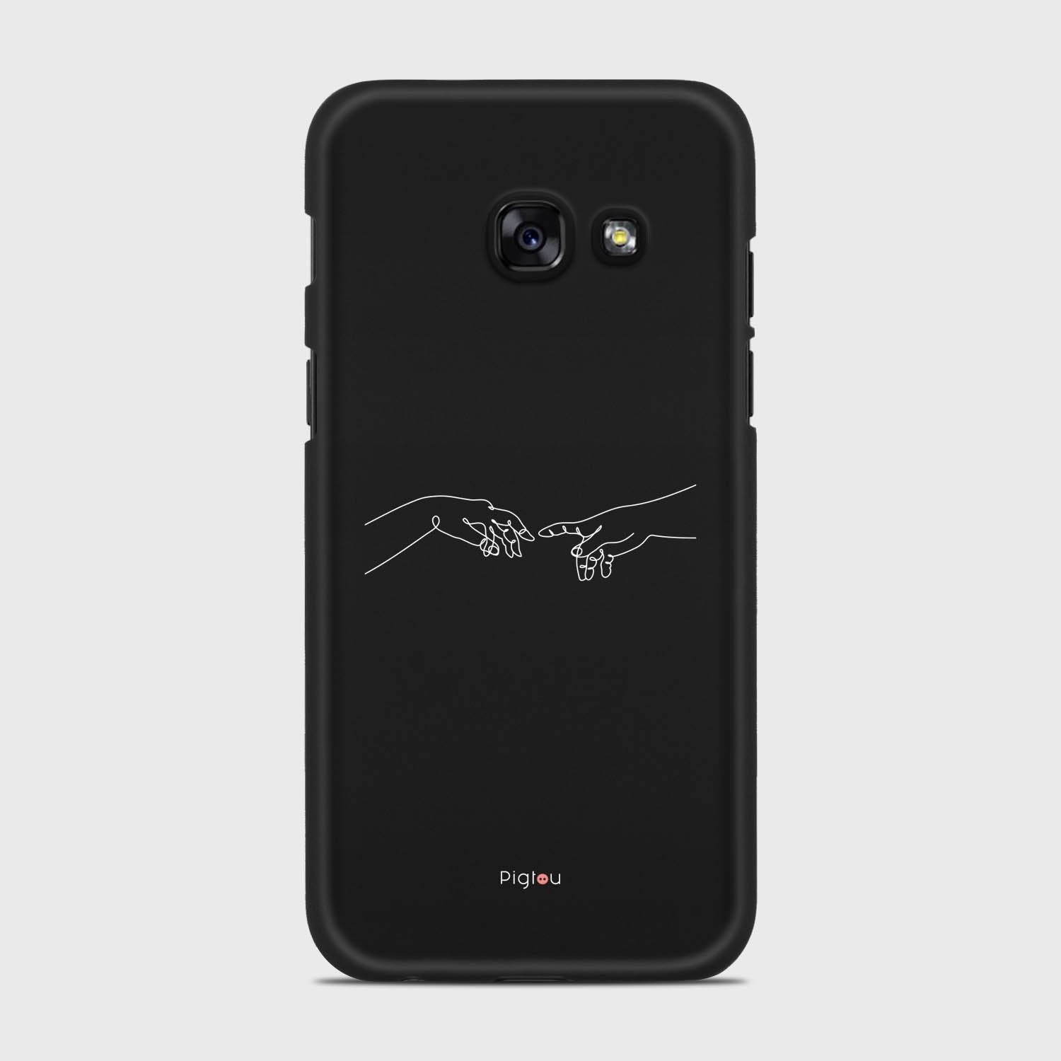 SILHOUETTE CREATION OF LIFE Samsung Galaxy A3 (2017) case - thin fit matte black (D157)
