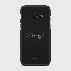 SILHOUETTE CREATION OF LIFE Samsung Galaxy A3 (2017) case - thin fit matte black (D157)