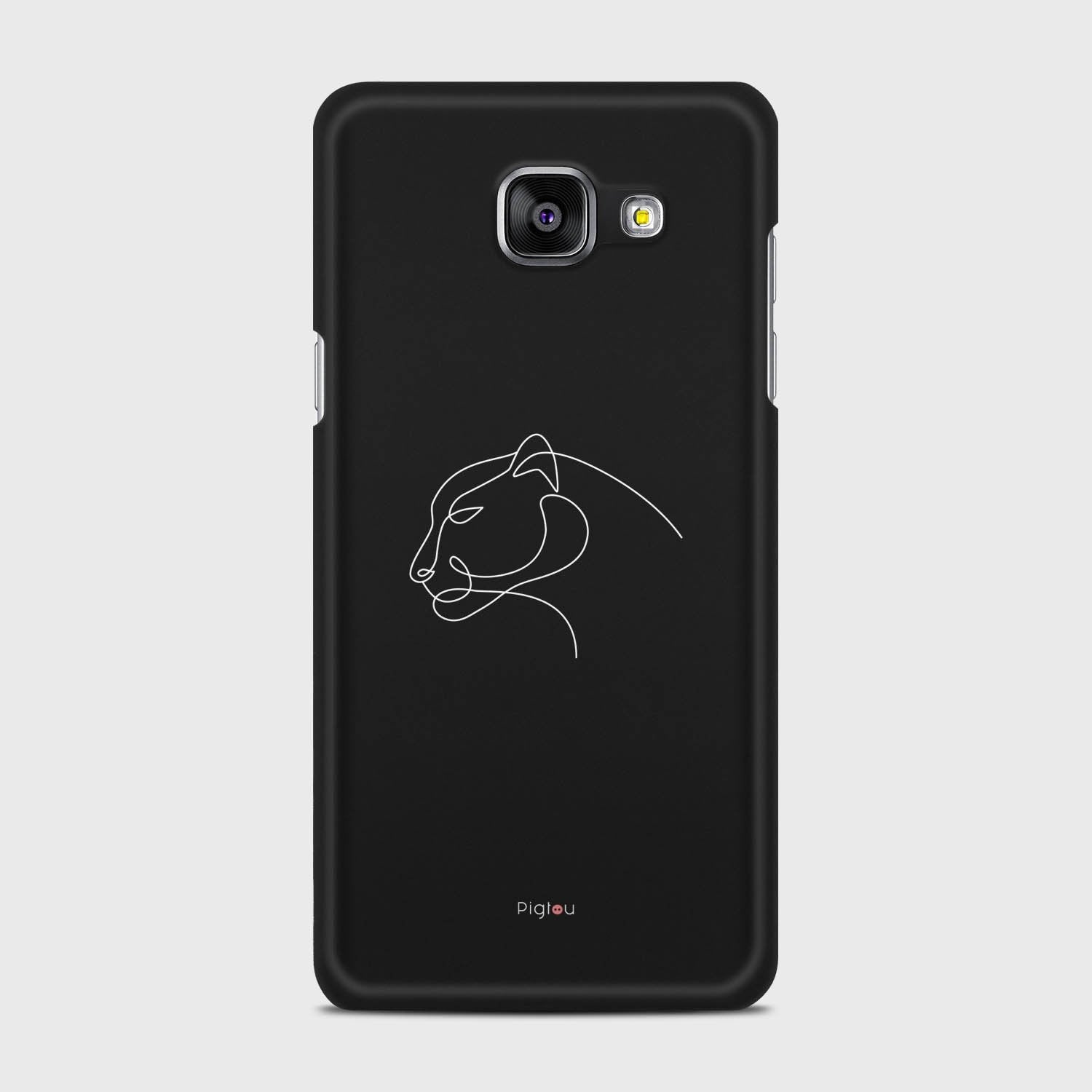 SILHOUETTE PANTHER Samsung Galaxy A5 (2016) case - thin fit matte black (D158)