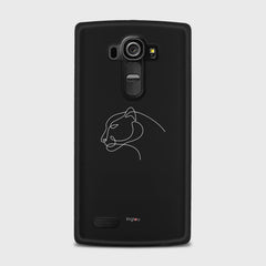 SILHOUETTE PANTHER LG G4 case - thin fit matte black (D158)
