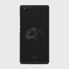 SILHOUETTE PANTHER Huawei P9 Lite case - thin fit matte black (D158)