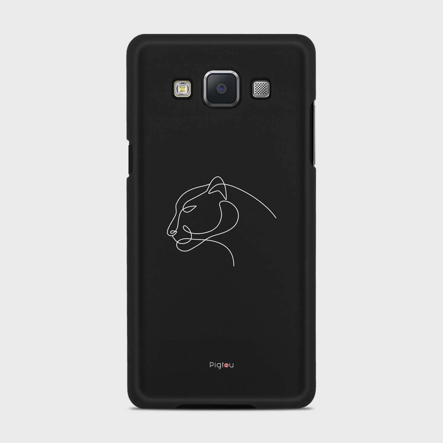 SILHOUETTE PANTHER Samsung Galaxy A5 (2015) case - thin fit matte black (D158)