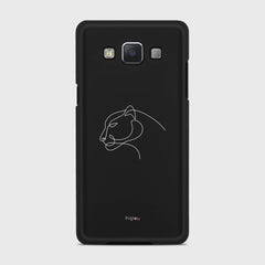 SILHOUETTE PANTHER Samsung Galaxy A5 (2015) case - thin fit matte black (D158)