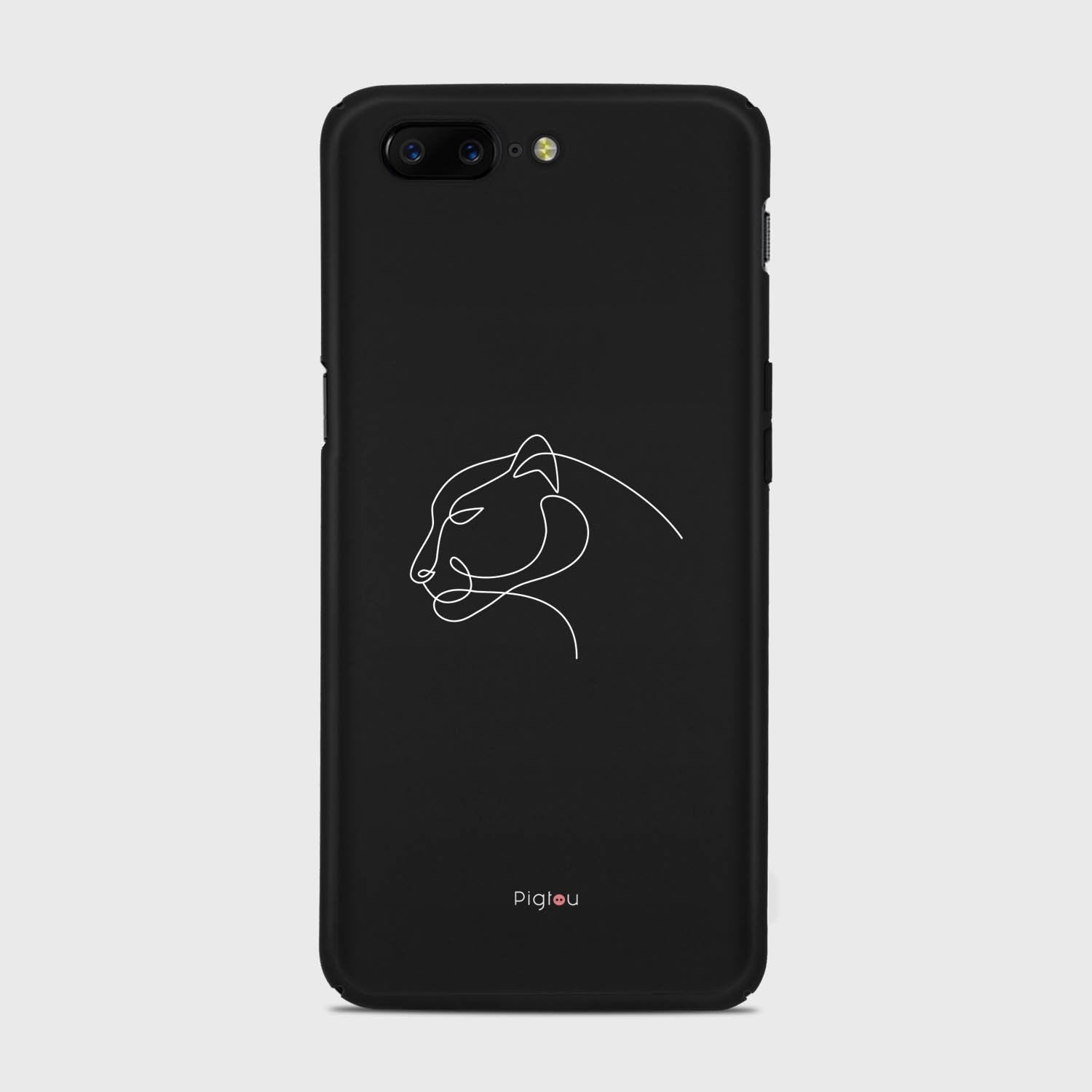 SILHOUETTE PANTHER Samsung Galaxy A3 (2015) case - thin fit matte black (D158)
