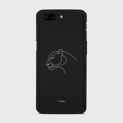 SILHOUETTE PANTHER Samsung Galaxy A3 (2015) case - thin fit matte black (D158)