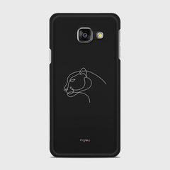 SILHOUETTE PANTHER Samsung Galaxy A3 (2016) case - thin fit matte black (D158)