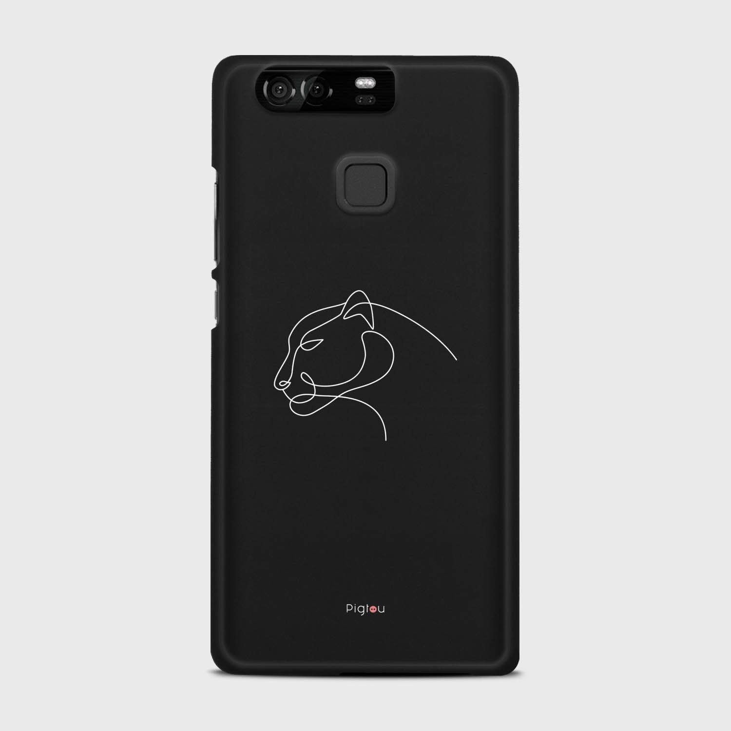 SILHOUETTE PANTHER Huawei P9 case - thin fit matte black (D158)