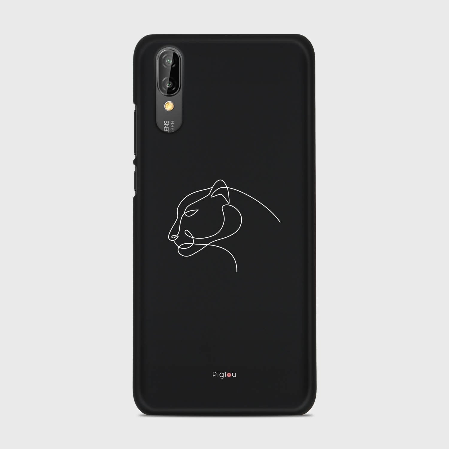 SILHOUETTE PANTHER Huawei P20 case - thin fit matte black (D158)